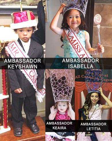 Miss All Canadian Pageants Ambassodor