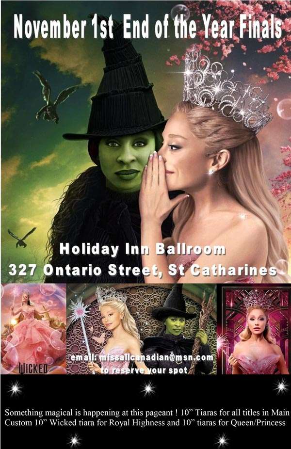 2025 END OF YEAR FINALS - ONTARIO - MISS ALL CANADIAN PAGEANTS