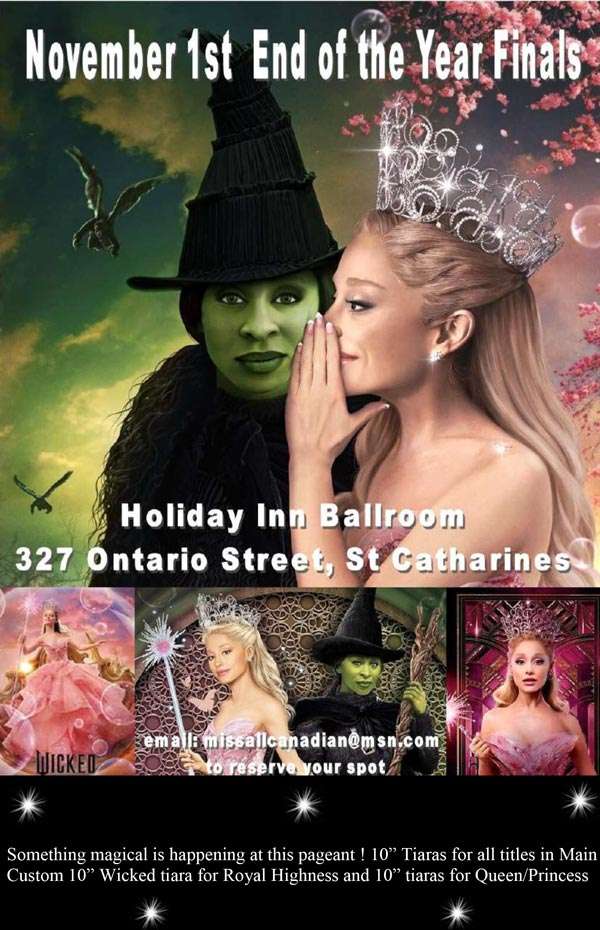 2025 END OF YEAR FINALS - ONTARIO - MISS ALL CANADIAN PAGEANTS