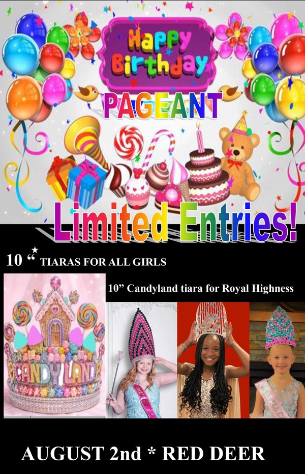 2026 HAPPY BIRTHDAY PAGEANT - RED DEER - MISS ALL CANADIAN PAGEANTS