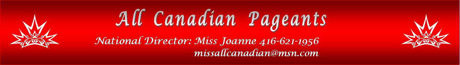 Miss All Canadian Pageants