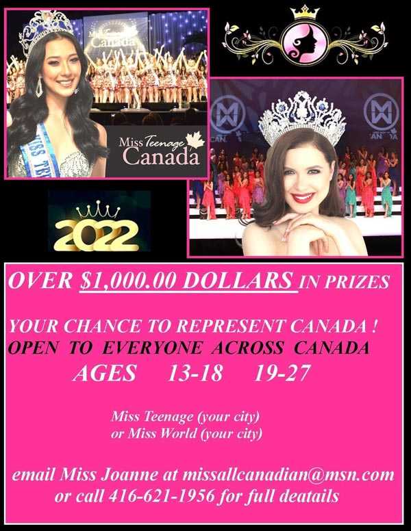 Miss Teenage Canada - Miss World