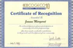 Miss All Canadian Certificates